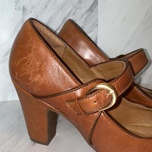 Sofft | Shoes | Sofft Cork Sturdy Brown Miranda Heels 65m | Poshmark